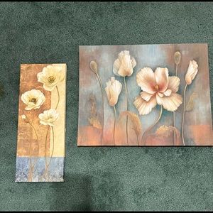 Flower canvas art-Sign of the Times